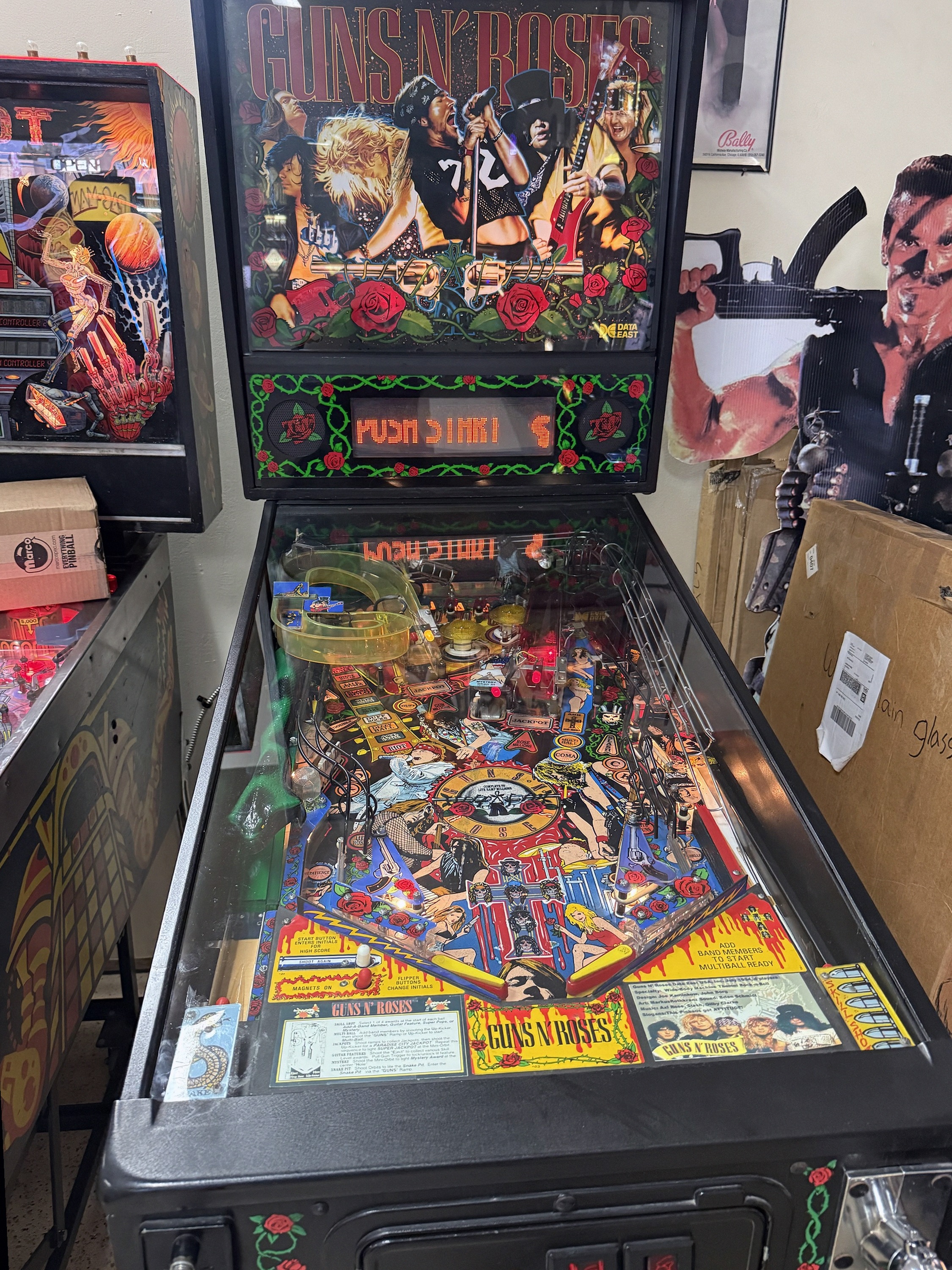 Guns N Roses Pinball