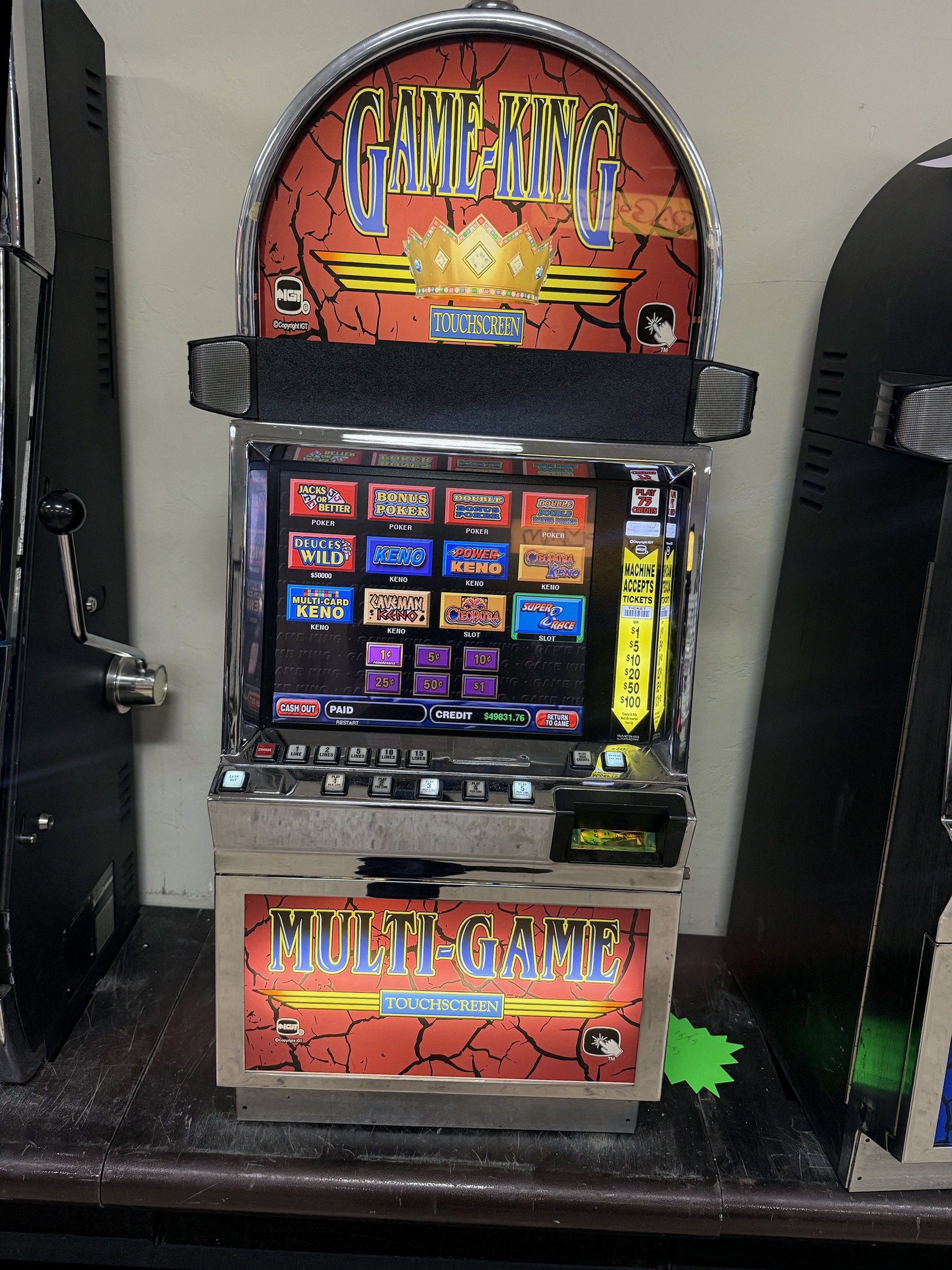 IGT Game King Slot Machine