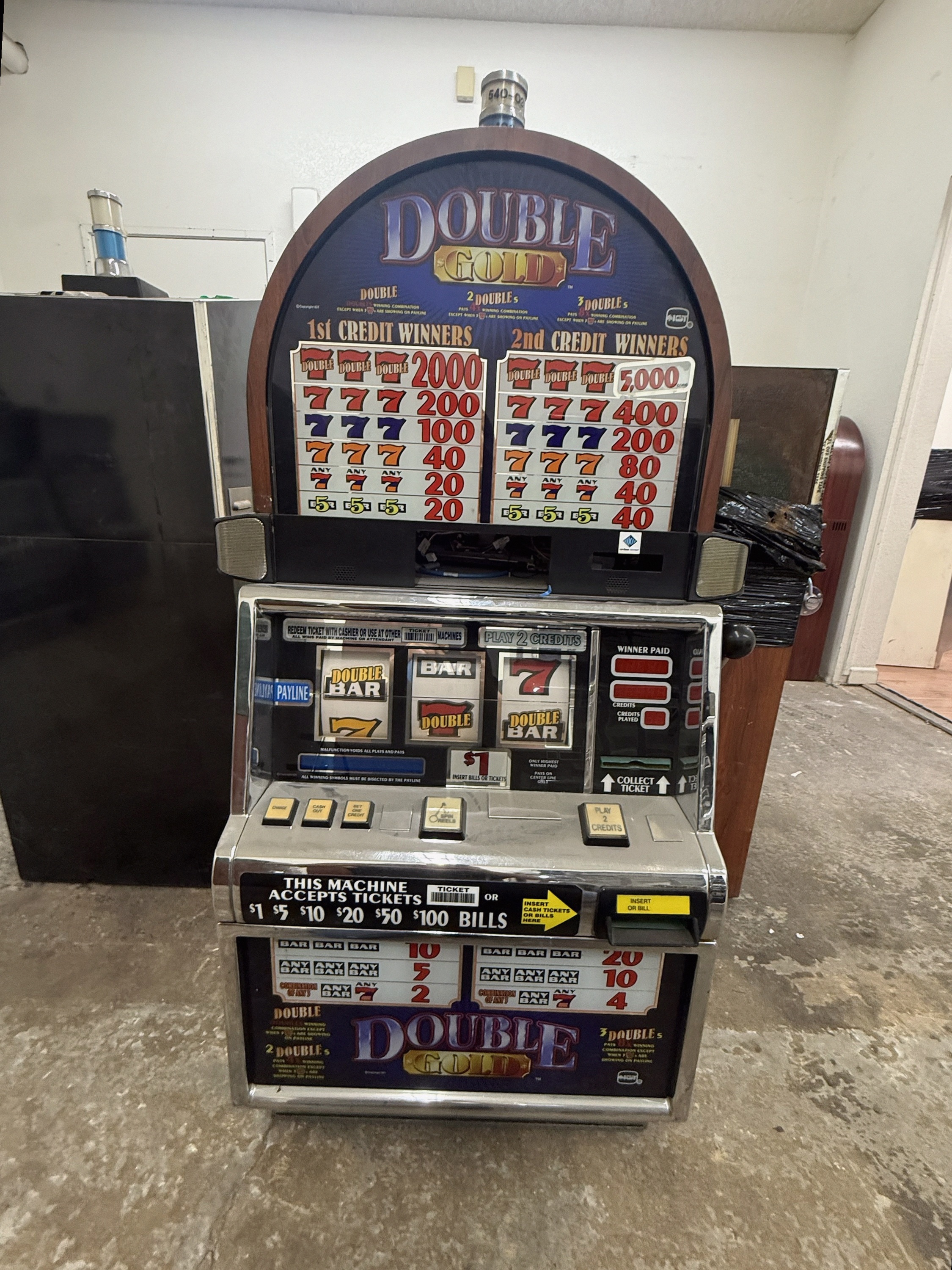 IGT Reel Spinner Double Gold