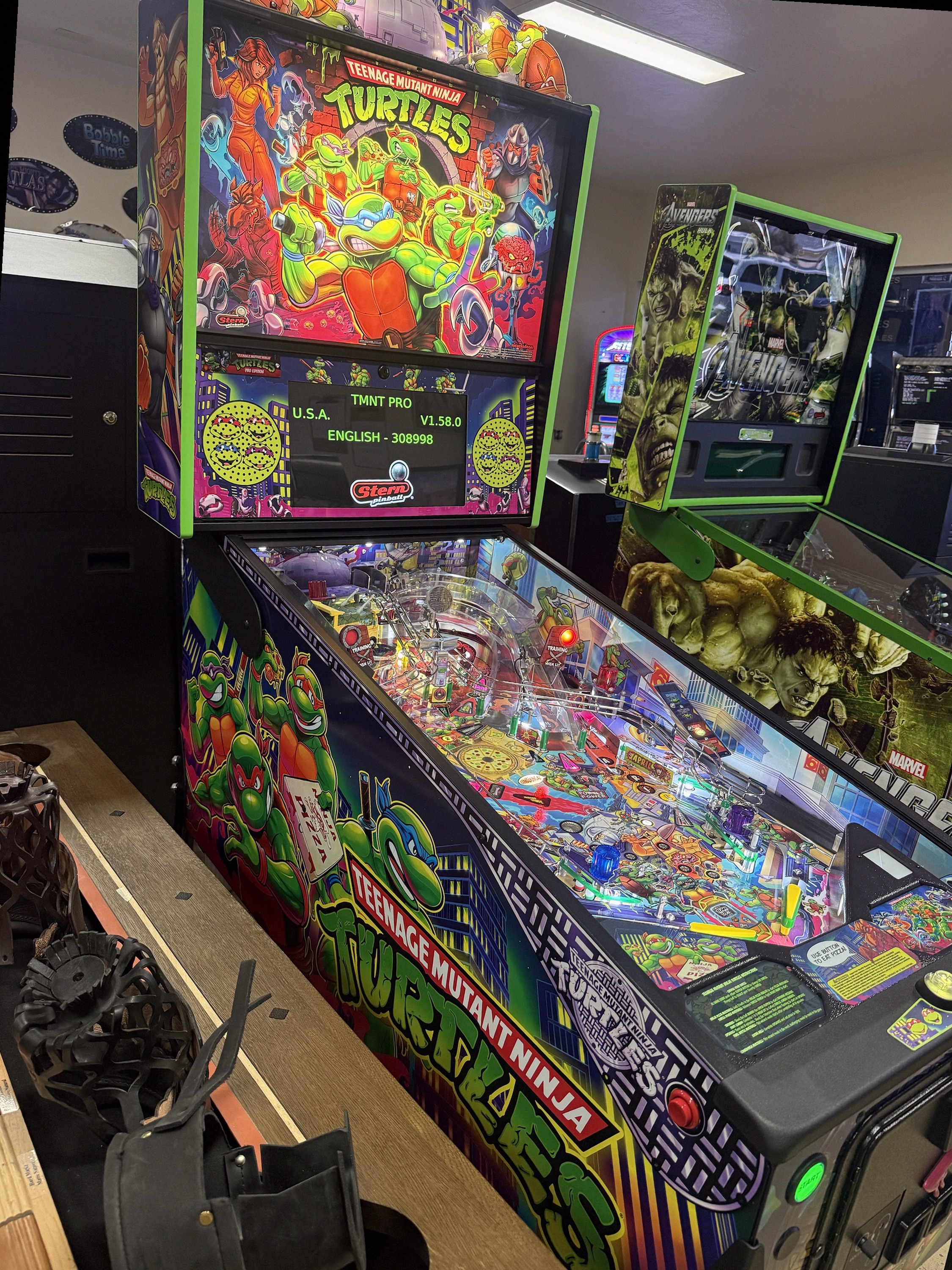 Teenage Mutant Ninja Turtles Pro Stern Pinball